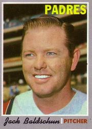 1970 Topps Baseball Cards      284     Jack Baldschun